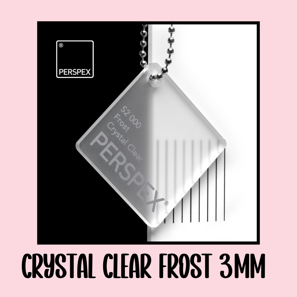 Crystal Clear Frost 3MM
