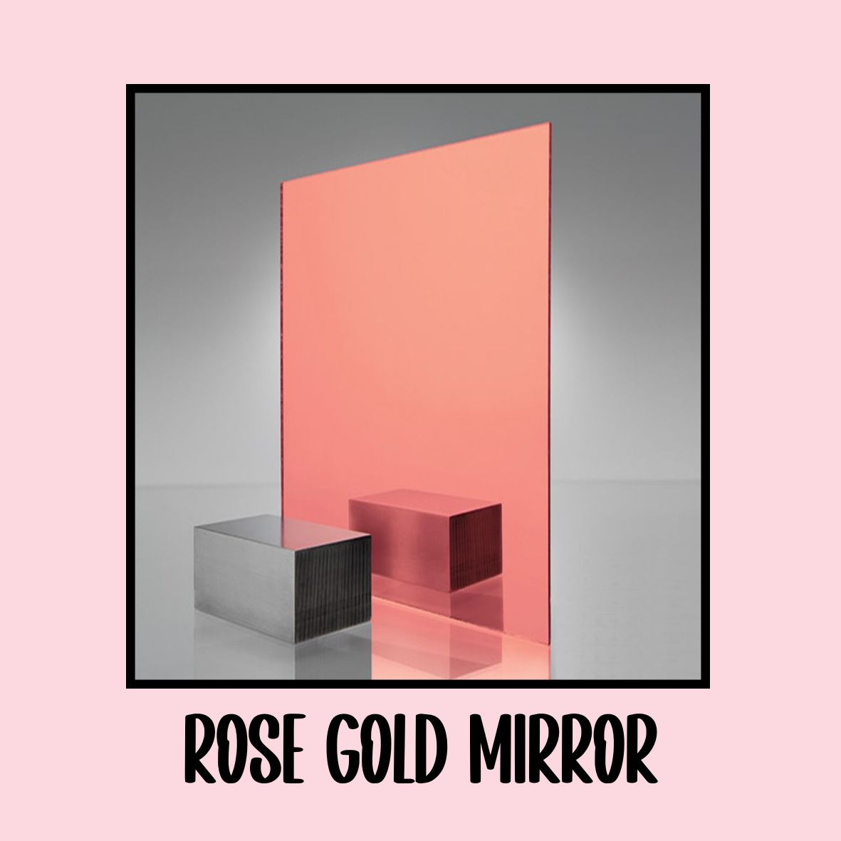 Rose Gold Mirror