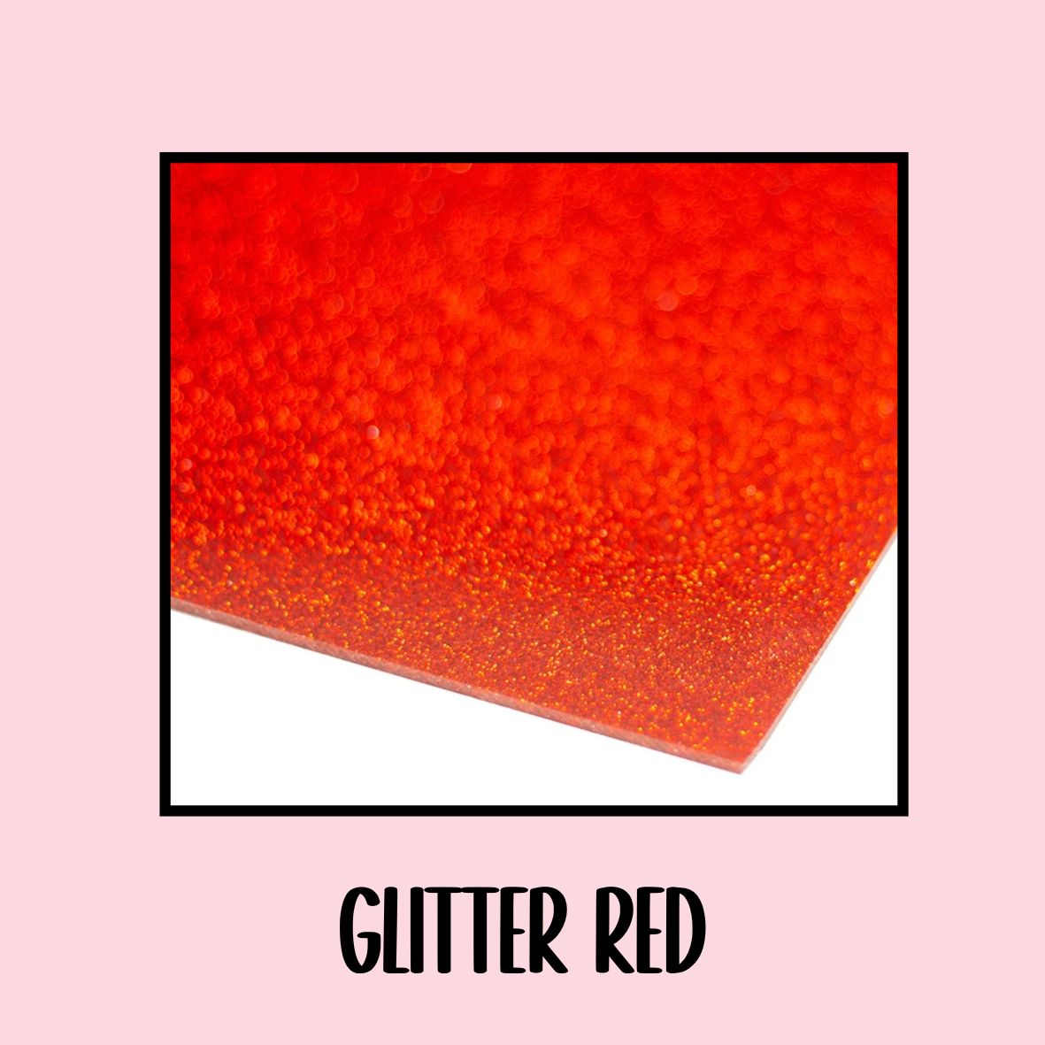 Glitter Red