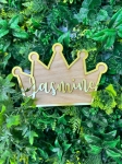 Crown+Shaped+Name+Acrylic