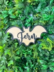 Bat+Shaped+Name+Acrylic