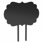 Cake+Topper+-+Fancy+Shape+-+Acrylic