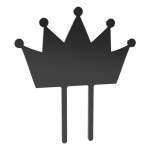 Cake+Topper+-+Crown+-+Acrylic