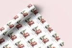 Personalised+Merry+Christmas+Wrapping+Paper