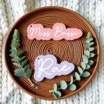 Double+Layer+Acrylic+Name+Keyrings