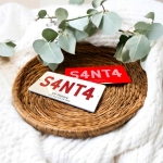 Santas+Lost+License+Plate+UV+Printed