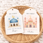 Mosque+Shaped+Arch+Gift+Tag+Blank+Acrylic+75mm