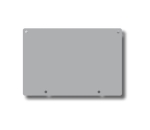 Blank+Stocking++Shapes+Hanger+2+Hole+for+Vinyl+Users+-+146x100+for+75mm+wide+Shapes