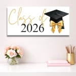 Class+of+2026+Banner+%7C+Graduation+Celebration+Banner+%7C+Indoor+%26+Outdoor+Sign+-+Gold