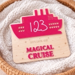 Magical+Cruise+Countdown+Plaque+%E2%80%93+3mm+Wood+%26+Acrylic+%7C+DIY+Layered+Sign+%7C+170mm+x+160mm