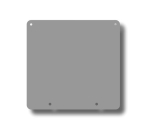 Blank+Stocking++Shapes+Hanger+2+Hole+for+Vinyl+Users+-+104x100+for+50mm+wide+Shapes