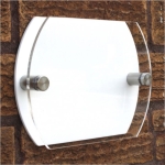 Convex+House+Number+Blank+with+fixings