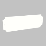 290mm+Wide+Station+House+Sign+Plaque