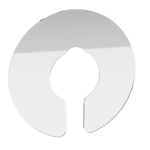 3.5+Inch+Wardrobe+Divider+Disc+-+Acrylic